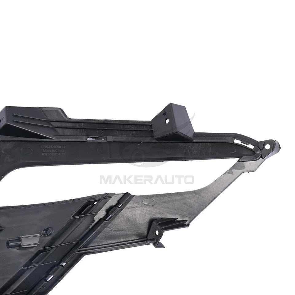 New Fog Light Trim Set For 2019-2020 Kia Optima Front Driver & Passenger Side