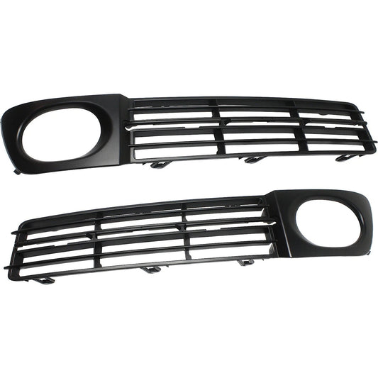 New Fog Light Trims Driving Lamp Driver & Passenger Side LH RH TL Pair Set of 2
