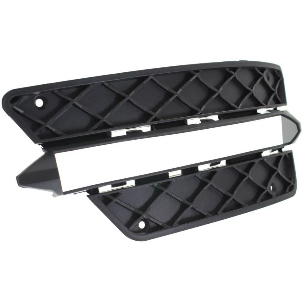 New For 2012-2014 Bumper Grille Mercedes Benz C250 C300 LH & RH Plastic Set 2pc