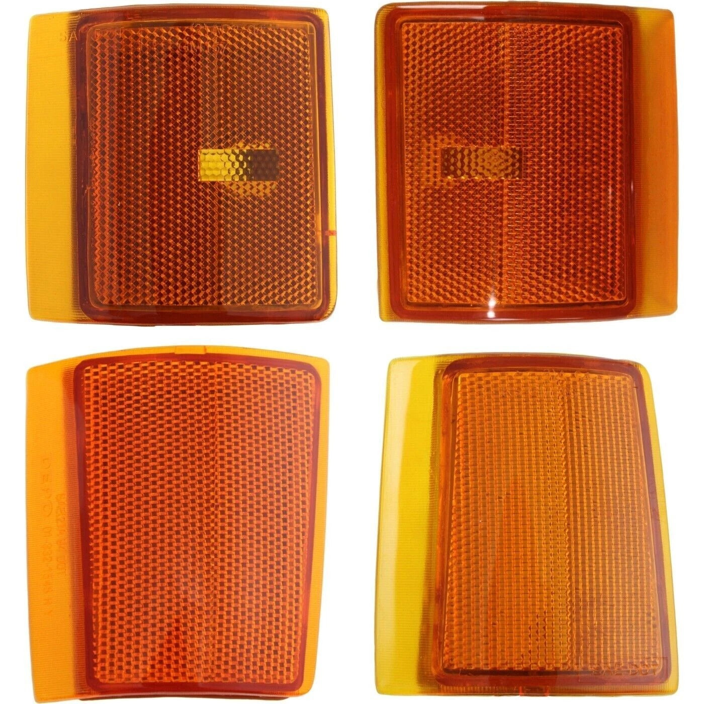 New For 94-98 GMC C1500 94-2000 K2500 Side Marker Kit Front Right Lower Set of 4