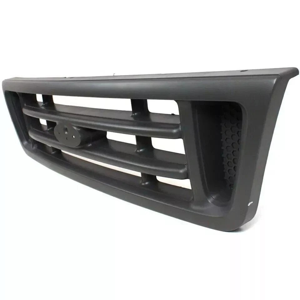 New For Ford E-350 Super Duty E-250 2003-2007 Front Grille Gray Plastic FO1200429