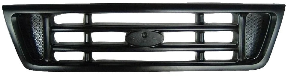 New For Ford E-350 Super Duty E-250 2003-2007 Front Grille Gray Plastic FO1200429
