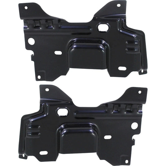 New For Ford F-150 2009-2014 Bumper Bracket Front Left & Right Side Set 2Pc