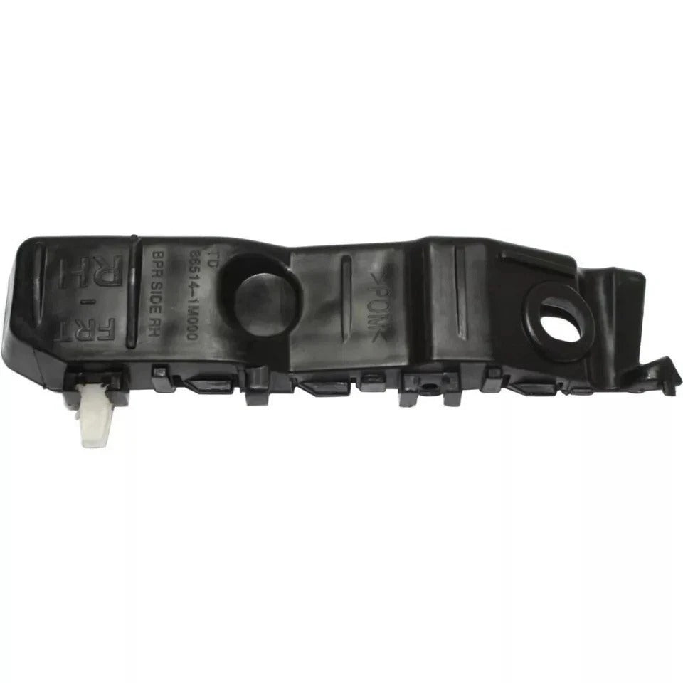 New For Kia Forte 2010-2013 Front Driver and Passenger Side Bumper Bracket Set 2Pc