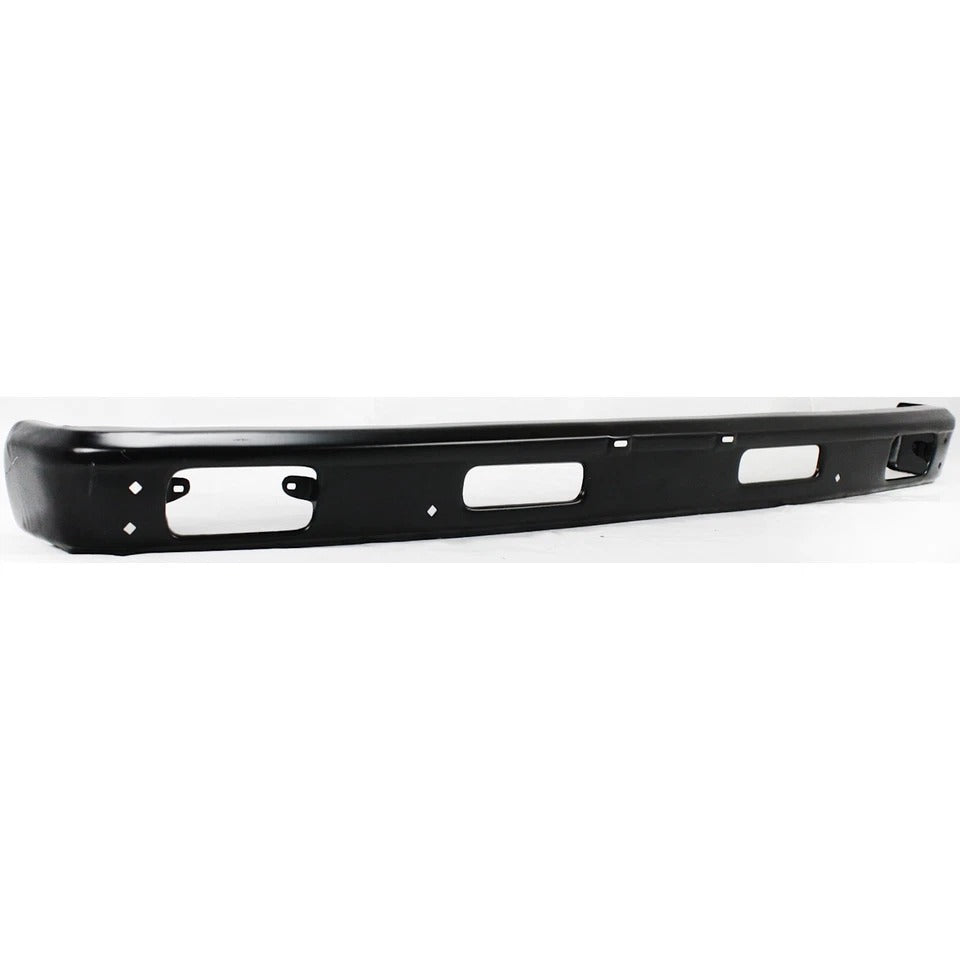 New Front Bumper For 1979-1981 Toyota Pickup 2WD, Steel, Painted Black TO1002169