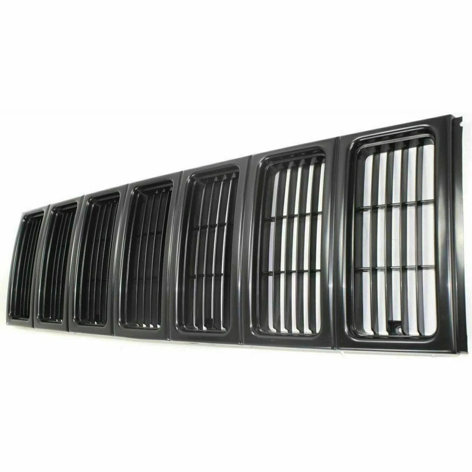 New Front Bumper Grille Assembly Black For 1997-2001 Jeep Cherokee CH1200208