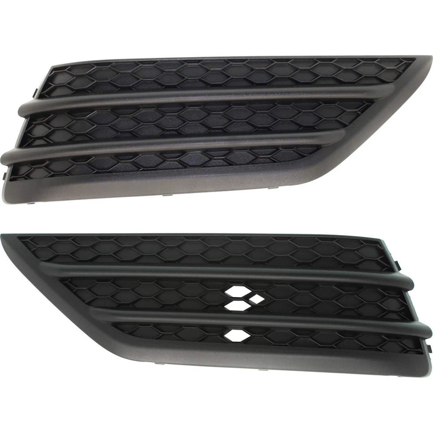 New Front Bumper Grille Left and Right Side For 2016-2018 Honda Pilot LX EX EX-L 2Pc