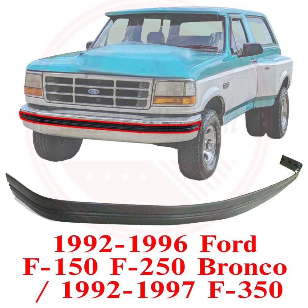 New Front Bumper Impact Strip For 1992 93 94 95 96 97 Ford F-150 F-250 FO1057220