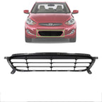 New Front Bumper Lower Grille For 2012 2013 2014 Hyundai Accent Plastic Black