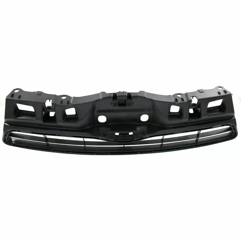 New Front Bumper Upper & Lower Grille Black 2pc Fits 2012-2014 Toyota Prius C TO1036135 TO1200353