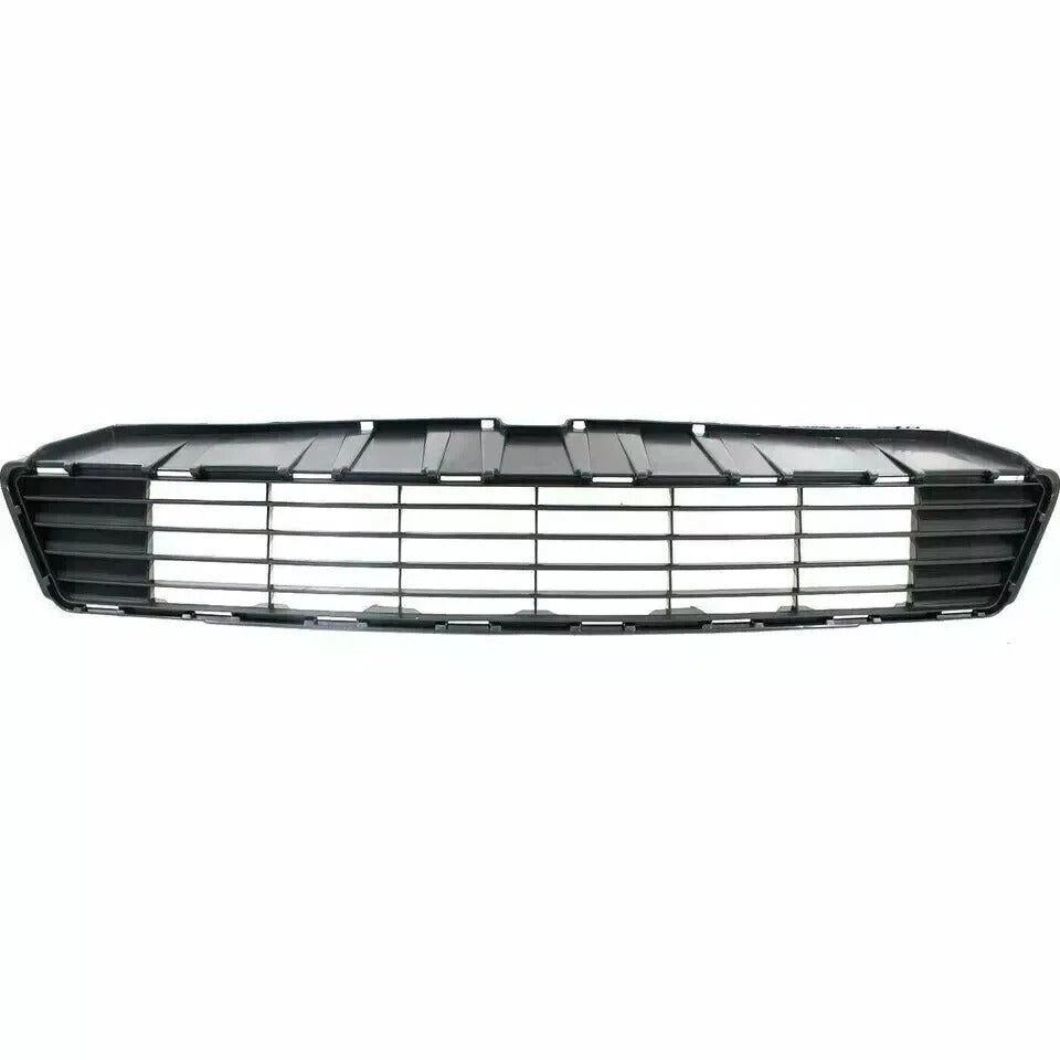New Front Bumper Upper & Lower Grille Black 2pc Fits 2012-2014 Toyota Prius C TO1036135 TO1200353