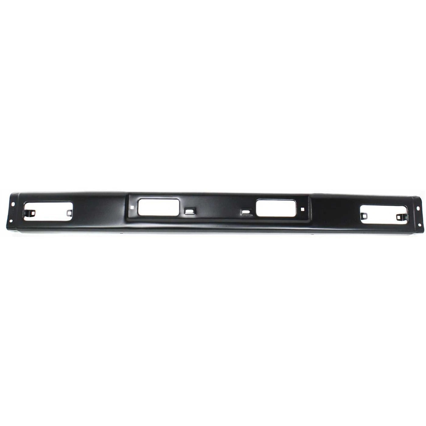 New Front Center Bumper for 84-88 Toyota Pickup Painted Black Steel TO1002114