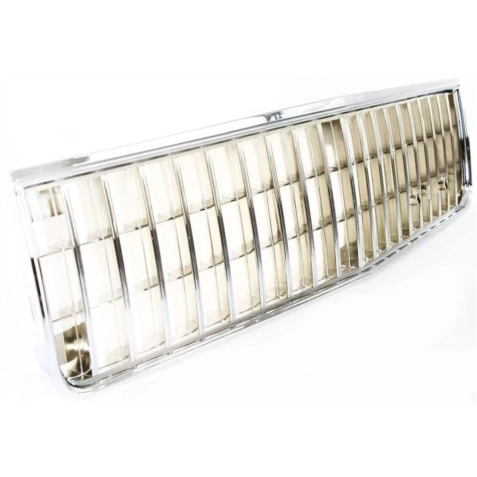 New Front Chrome Plastic For Grille Chevrolet Caprice 1986-1990 GM1200133