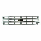 New Front Chrome & Silver Grille Fits For 1983-1990 Chevrolet S10 Blazer GM1200130