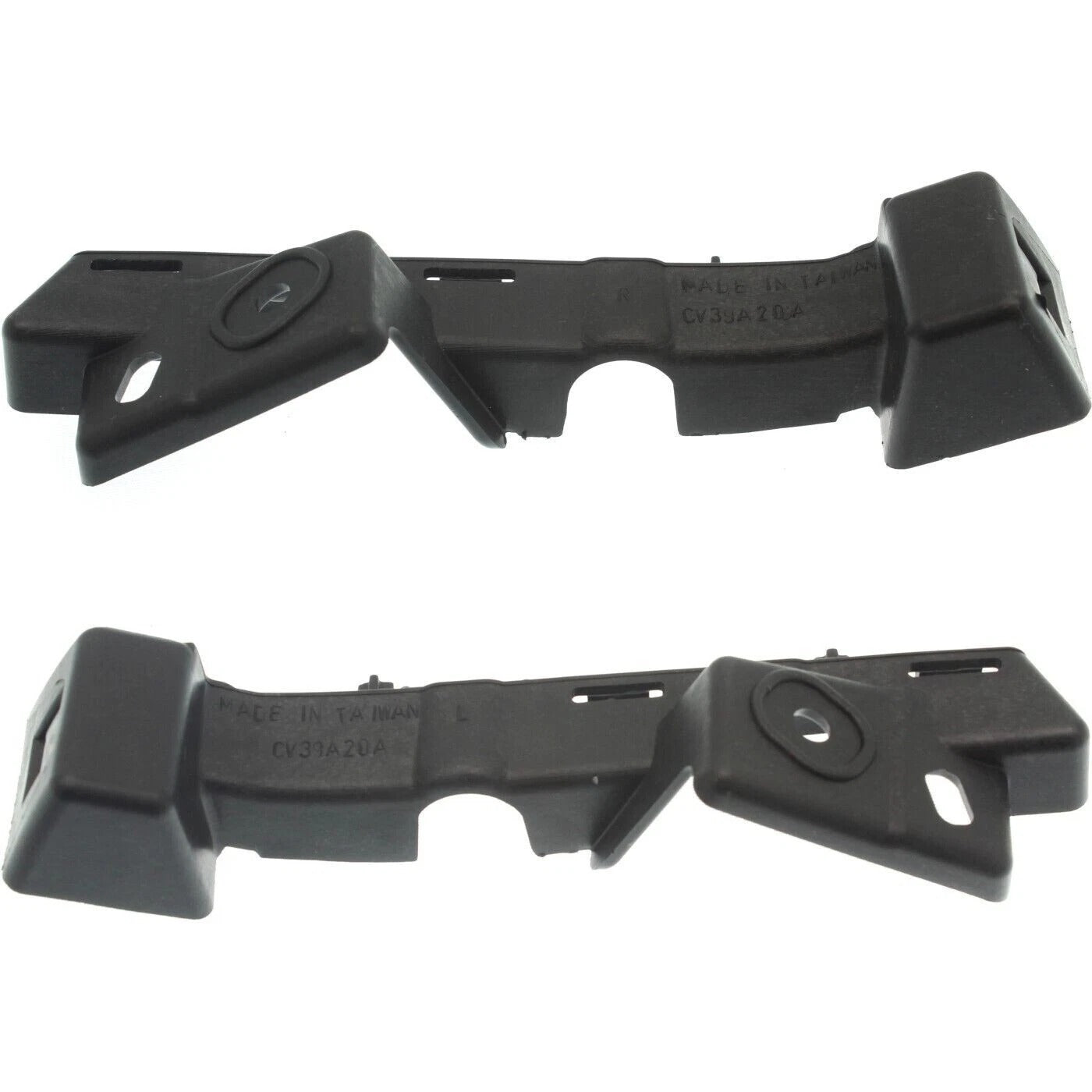 New Front Driver & Passenger Side Bumper Retainer Bracket For 2016-2022 Chevrolet Malibu 2pc