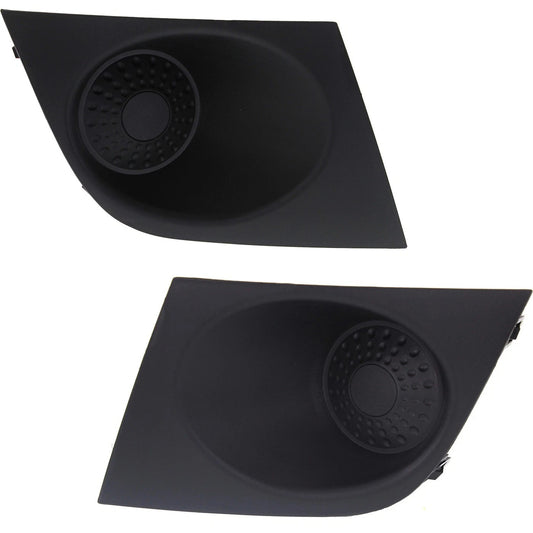 New Front Fog Light Cover For 2007-2012 Nissan Versa NI1039111 NI1038111 Set 2Pc