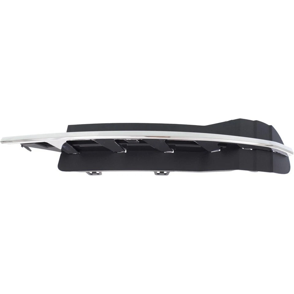 New Front Fog Light Cover For 2008-2012 Chevrolet Malibu Primed 25905344 25905343 Set 2Pc