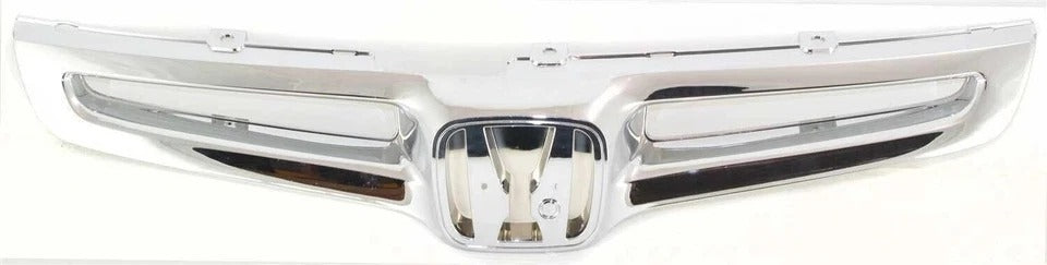 New Front Grille 4 Door Sedan Chrome For 2003-2005 Honda Accord HO1200158