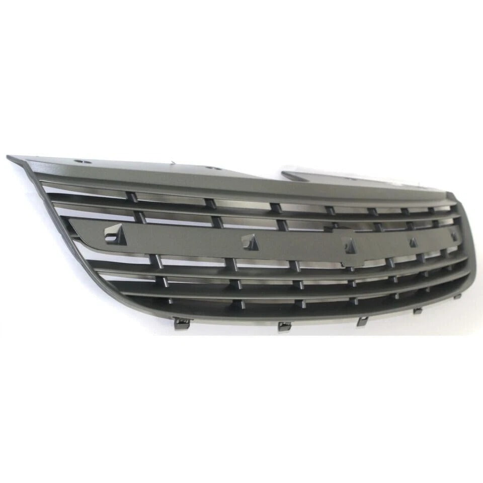 New Front Grille Assembly For 2000-2005 Chevrolet Malibu Dark Gray Plastic GM1200449