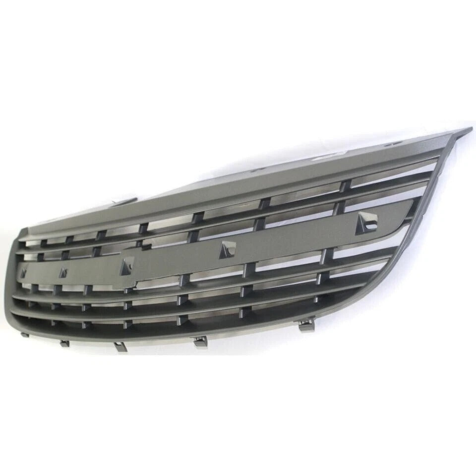 New Front Grille Assembly For 2000-2005 Chevrolet Malibu Dark Gray Plastic GM1200449