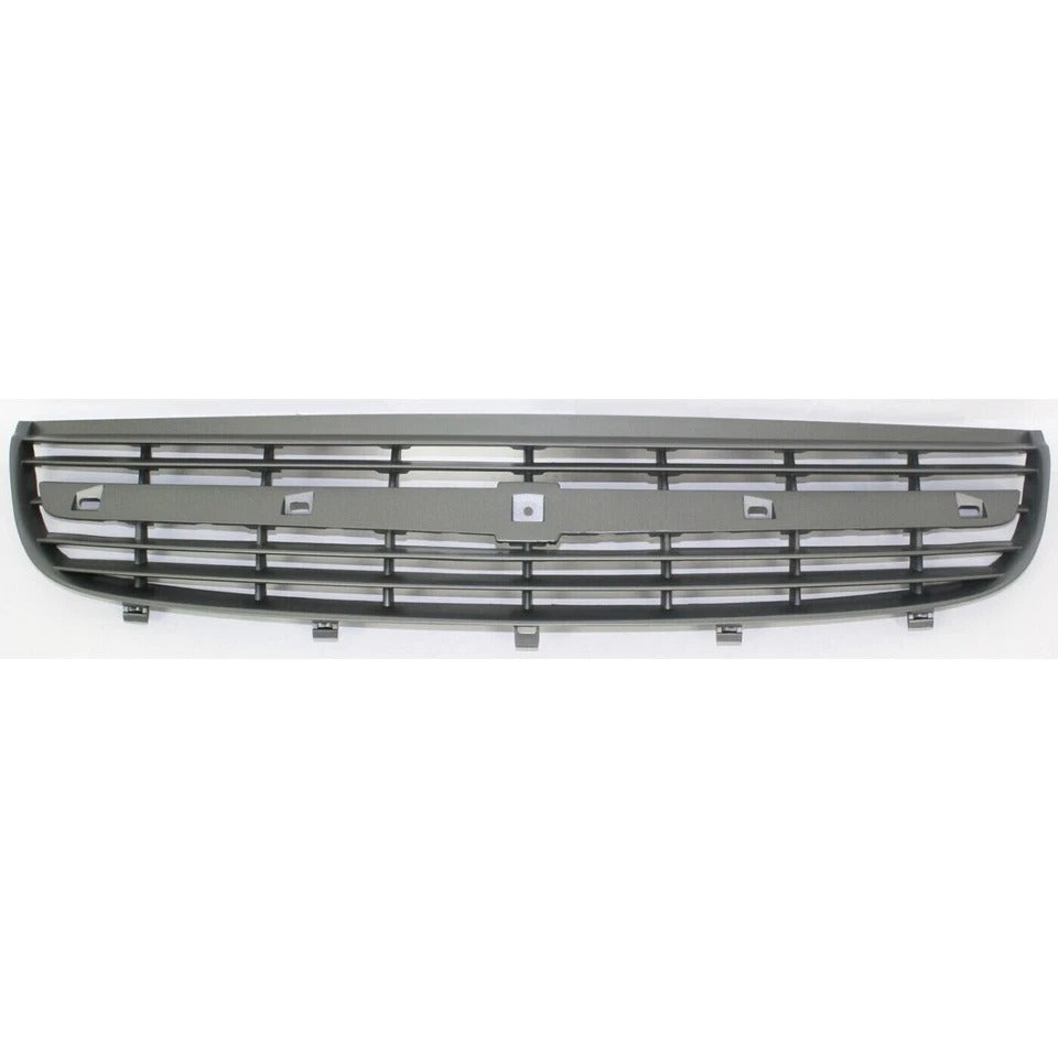 New Front Grille Assembly For 2000-2005 Chevrolet Malibu Dark Gray Plastic GM1200449