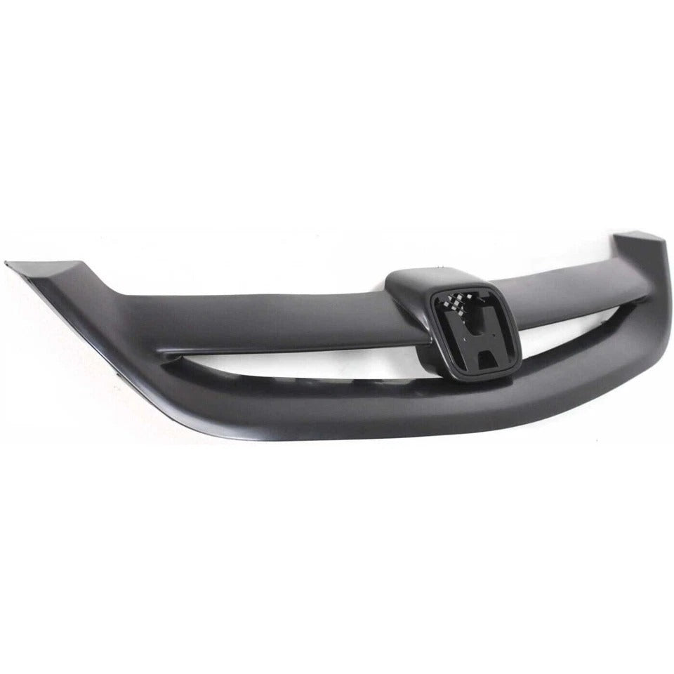 New Front Grille Assembly For 2001 2002 2003 HONDA CIVIC Black Plastic HO1200153