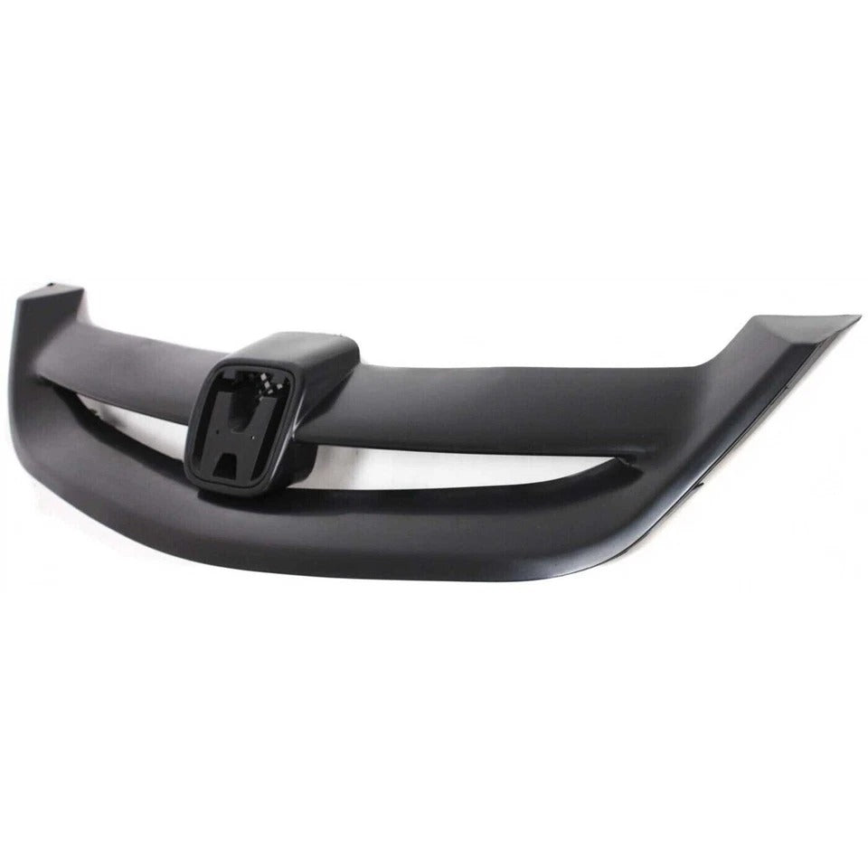 New Front Grille Assembly For 2001 2002 2003 HONDA CIVIC Black Plastic HO1200153