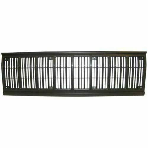 New Front Grille Black & Headlamp Door For 1991-1996 Jeep Cherokee Set of 3