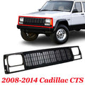 New Front Grille Black & Headlamp Door For 1991-1996 Jeep Cherokee Set of 3