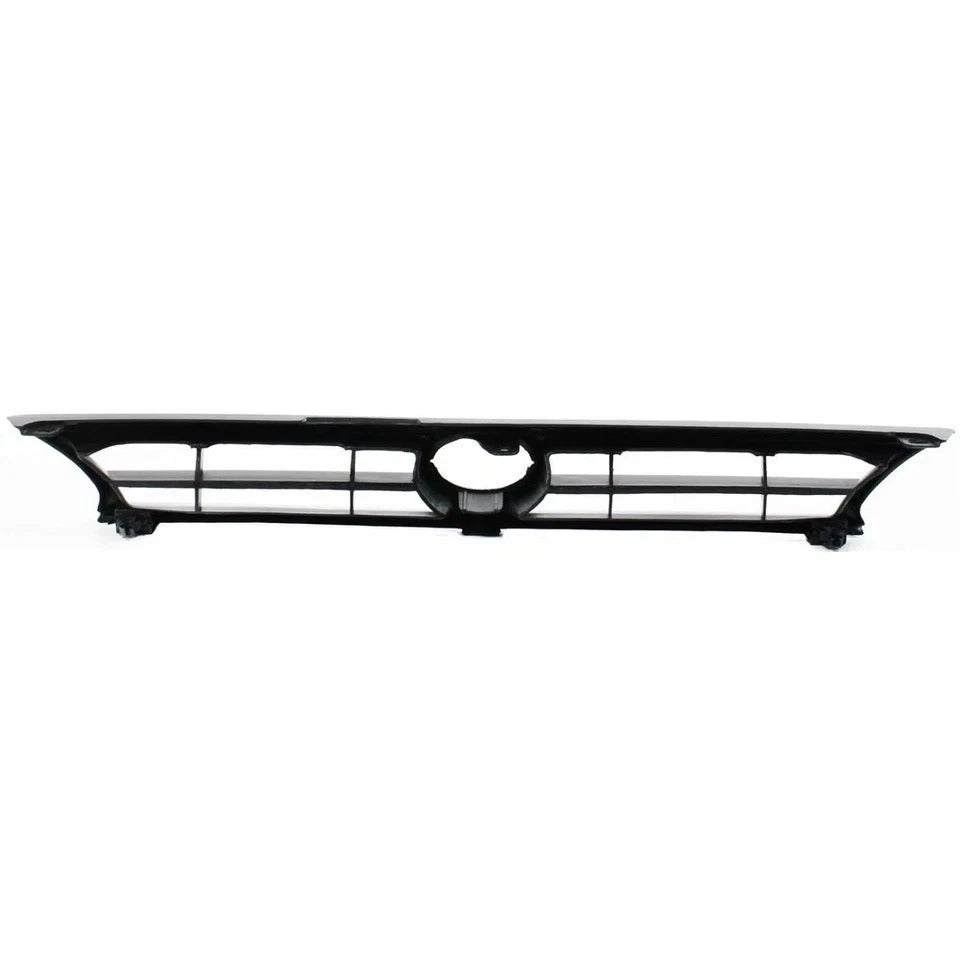 New Front Grille For 1993-1995 Toyota Corolla 4DR Dark Silver Plastic TO1200119