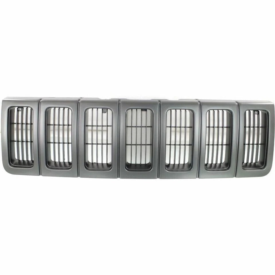 New Front Grille For 1996 1997 1998 Jeep Grand Cherokee Black Plastic CH1200193