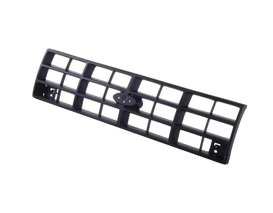 New Front Grille & Headlight Door Bezel Fits 1989-1992 Ford Ranger Black 3Pc