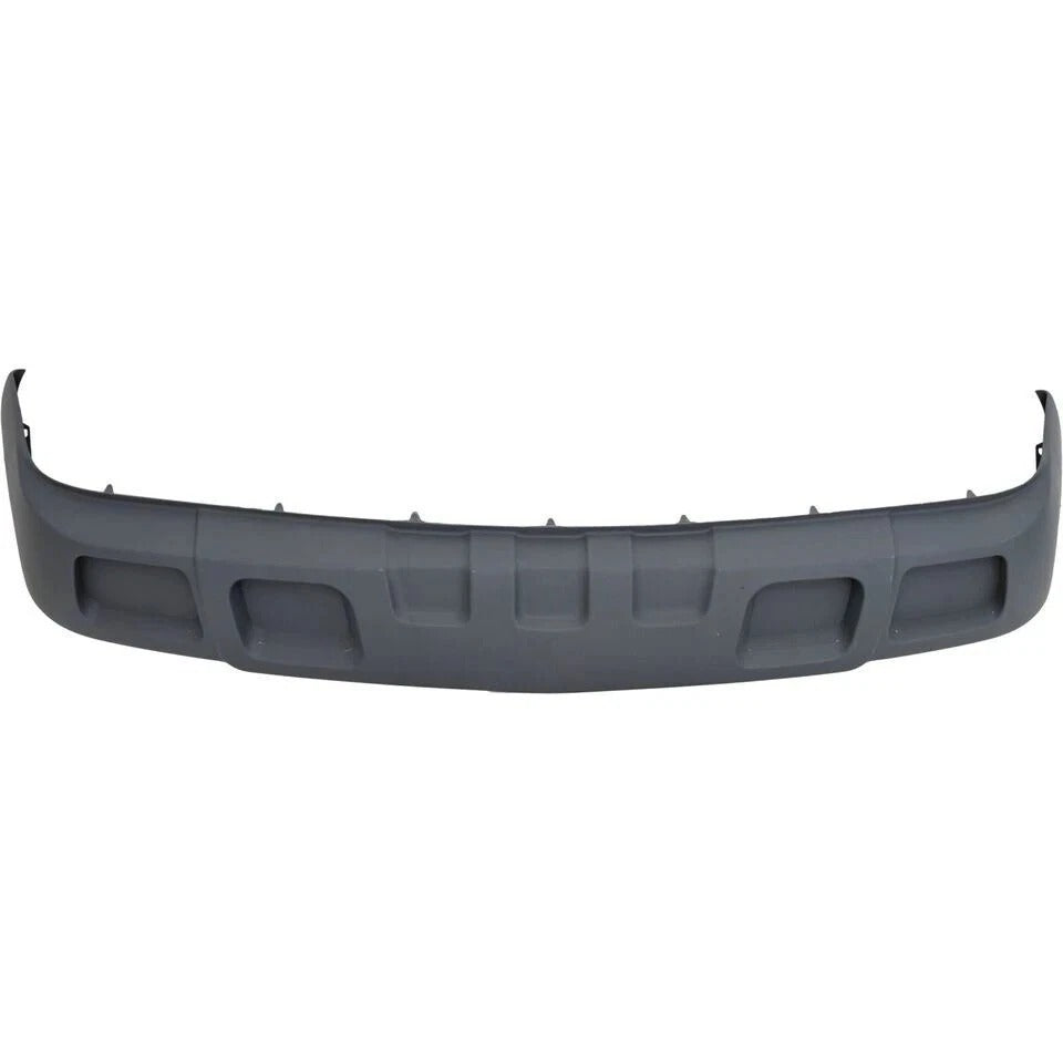New Front Lower Valance For 2003-2007 Chevy Silverado 1500 Textured Gray 10367211 GM1092175