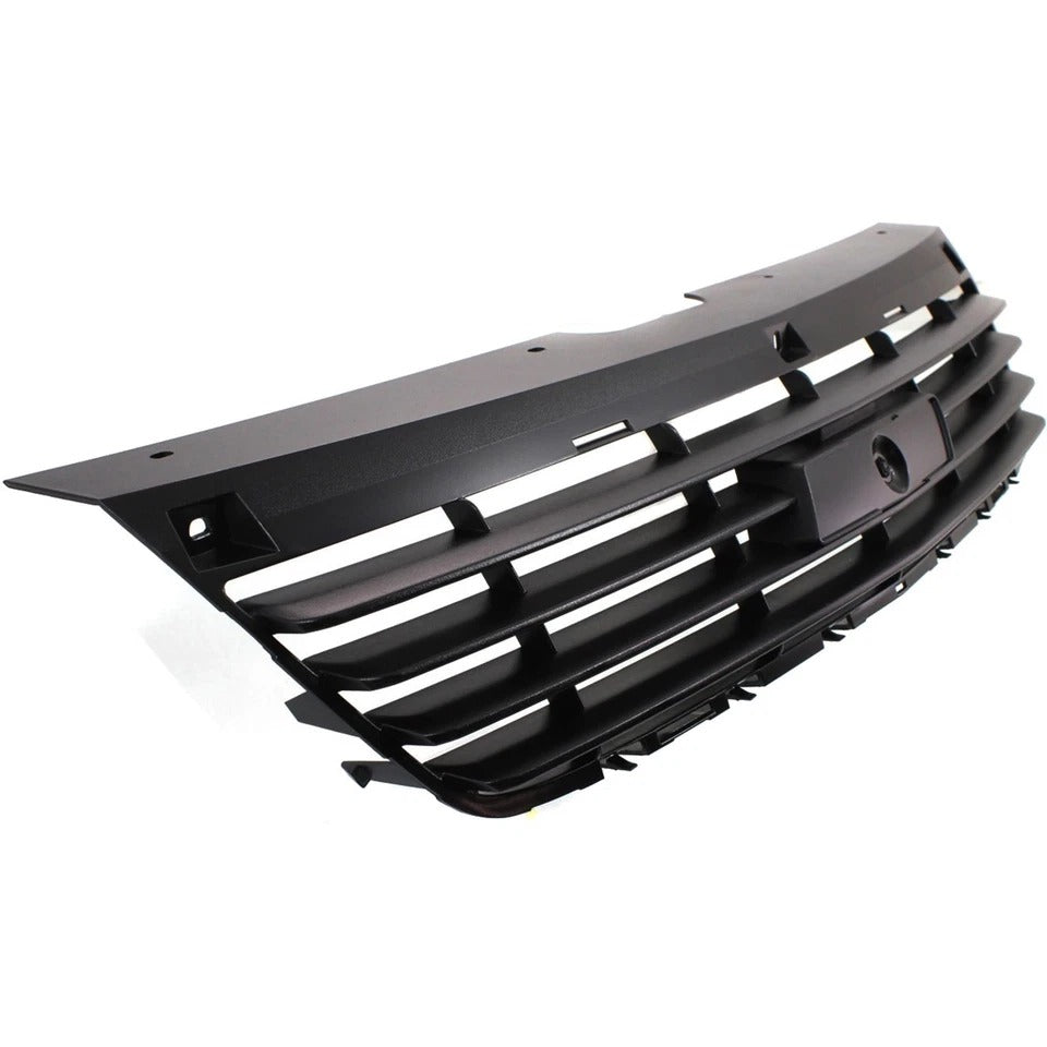 New Front Upper Bumper Grille Kit For 2006-08 Chevrolet Malibu with Emblem Provision Set 2Pc