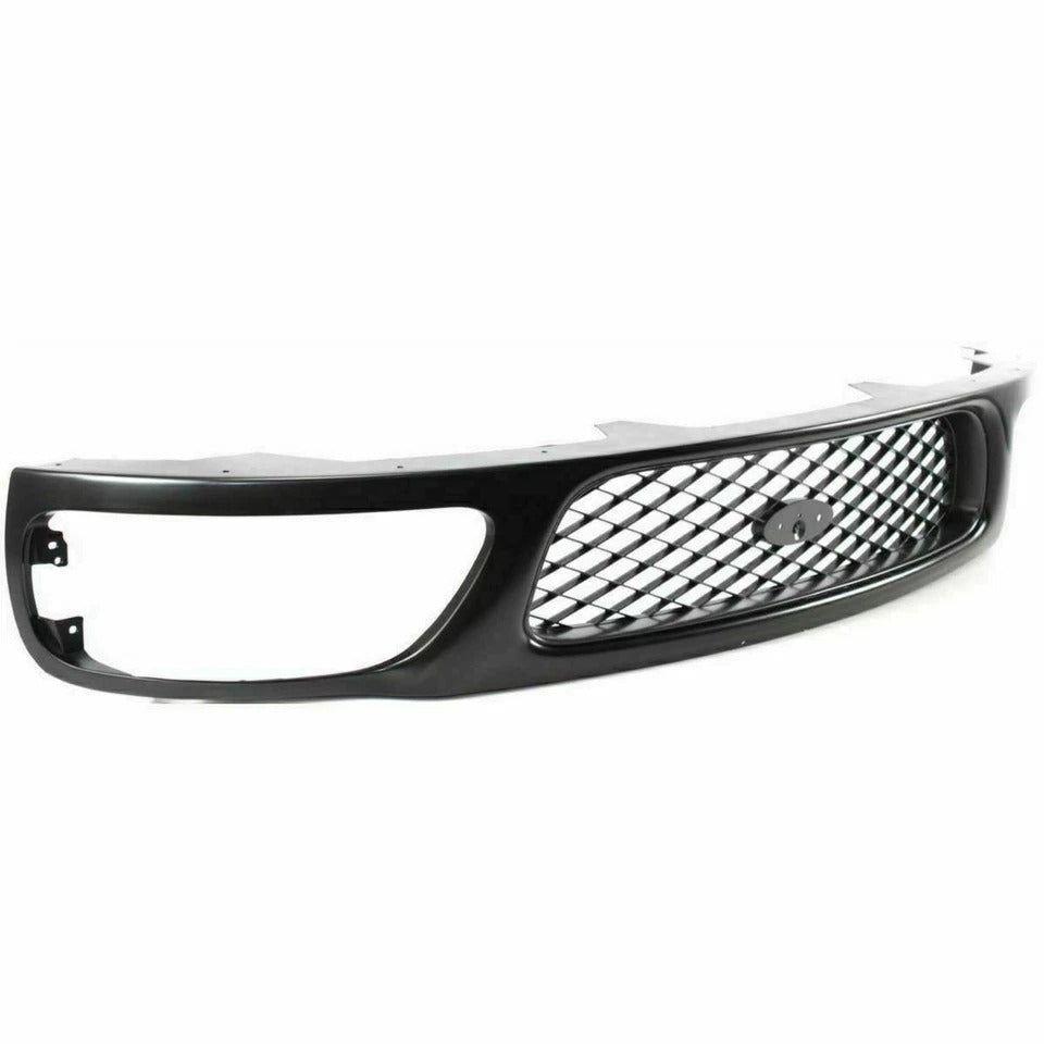 New Grill Grille Dark Gray Front For 1997-1998 FORD F-150 2-3-Door FO1200328