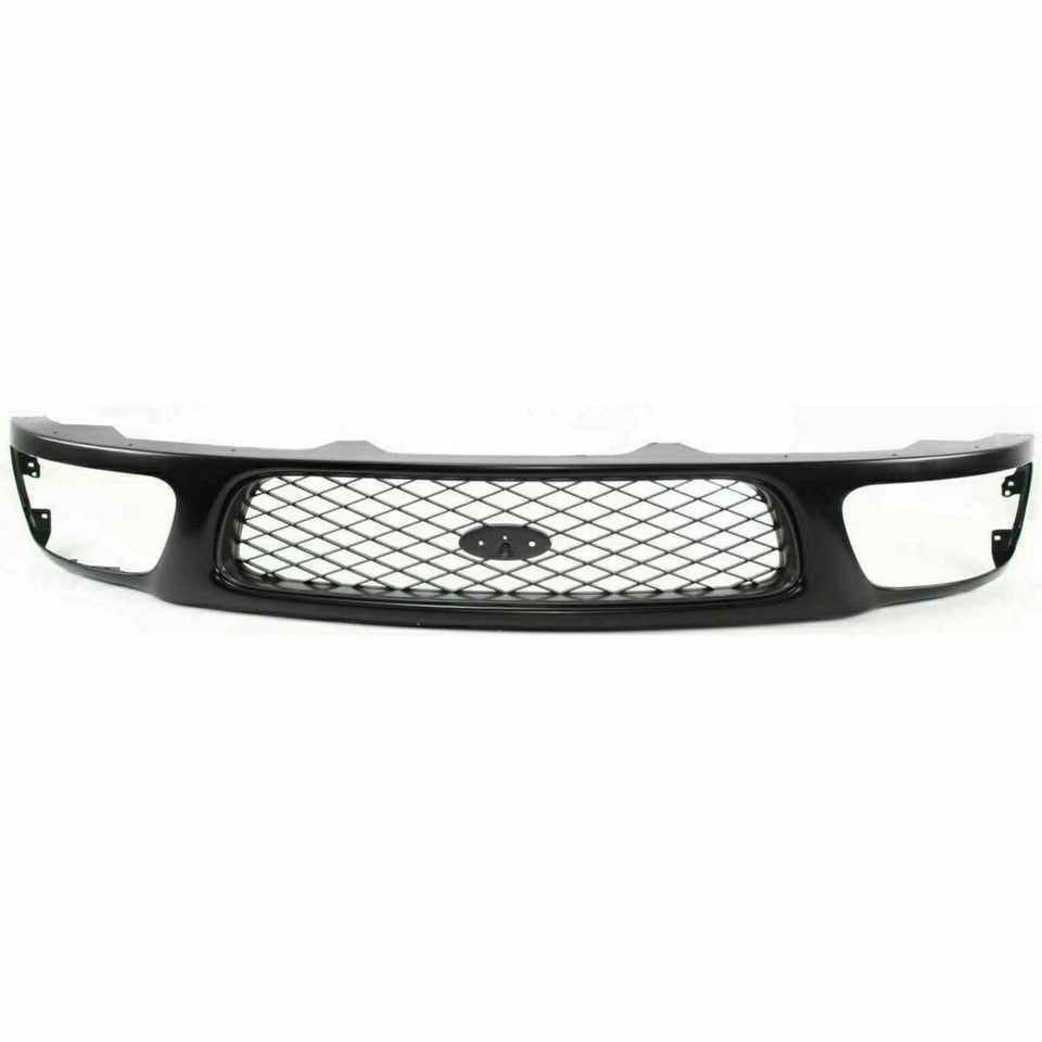 New Grill Grille Dark Gray Front For 1997-1998 FORD F-150 2-3-Door FO1200328