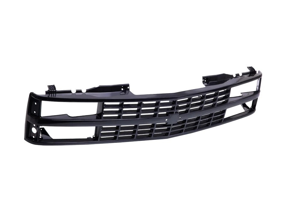 New Grille Assembly Black For 1988-93 Chevrolet C1500 K1500 C2500 K2500 C3500 K3500 GM1200228