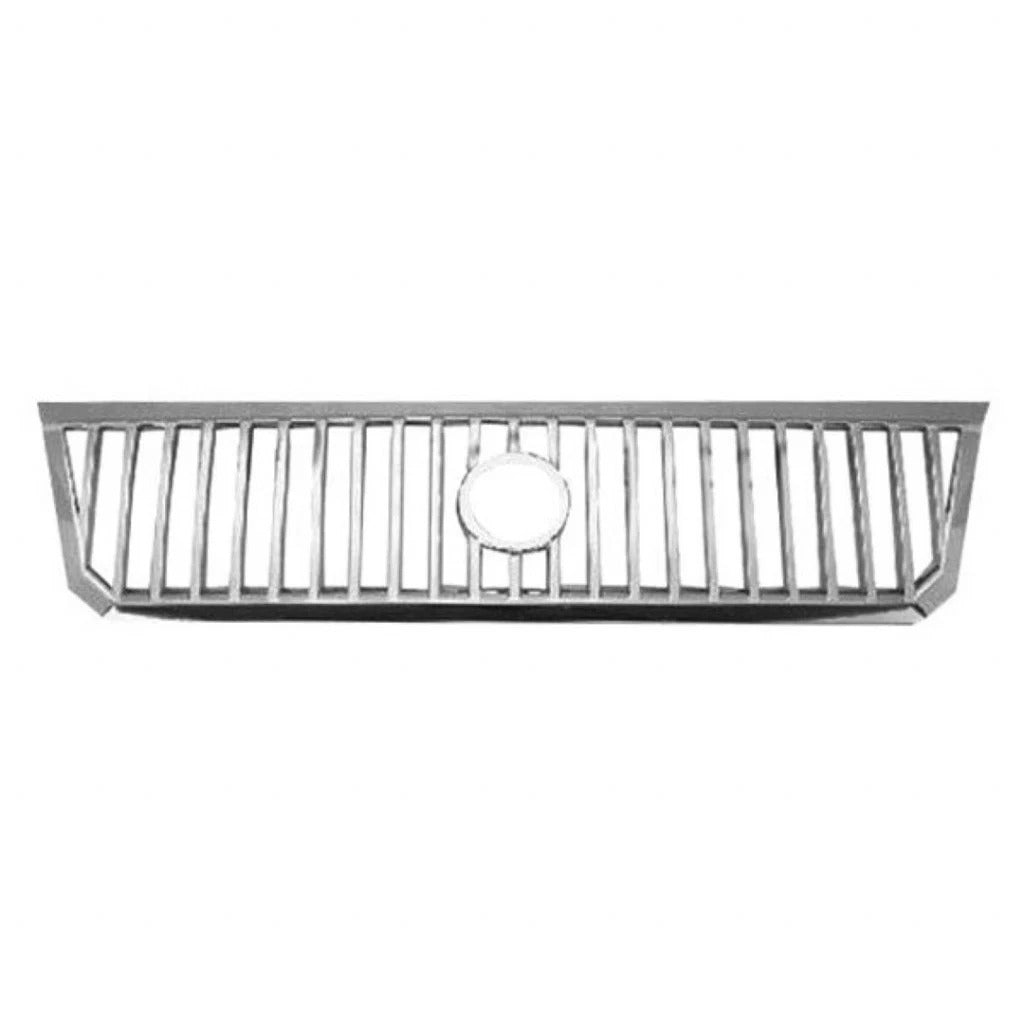 New Grille Assembly Chrome & Silver Plastic For 2002-2005 Mercury Mountaineer Front