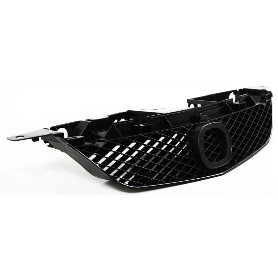 New Grille Assembly For 2001-2003 Mazda Protege Front Black Plastic MA1200165