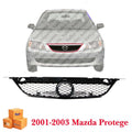 New Grille Assembly For 2001-2003 Mazda Protege Front Black Plastic MA1200165