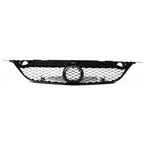 New Grille Assembly For 2001-2003 Mazda Protege Front Black Plastic MA1200165