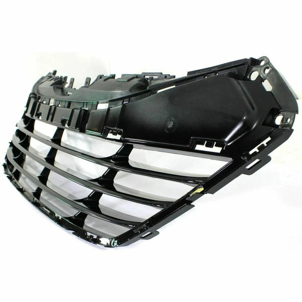 New Grille Assembly For 2010-2015 Hyundai Tucson Front Lower Black Plastic HY1200158