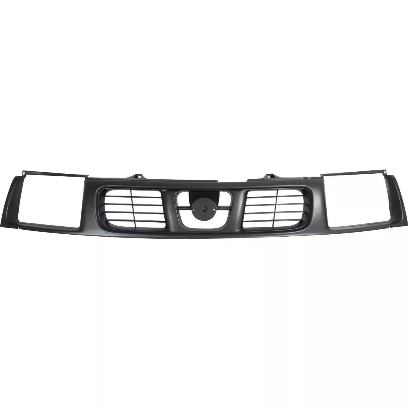 New Grille Assembly Matte Black Plastic For Nissan Frontier 1998-2000 Front