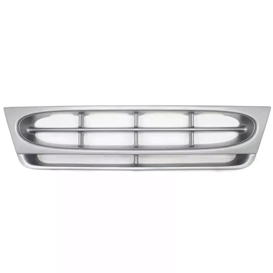New Grille Assembly Silver Shell Insert For 1997-2004 FORD E-150 E-250 Front FO1200338