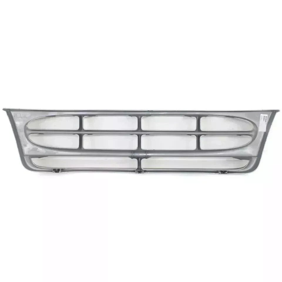 New Grille Assembly Silver Shell Insert For 1997-2004 FORD E-150 E-250 Front FO1200338