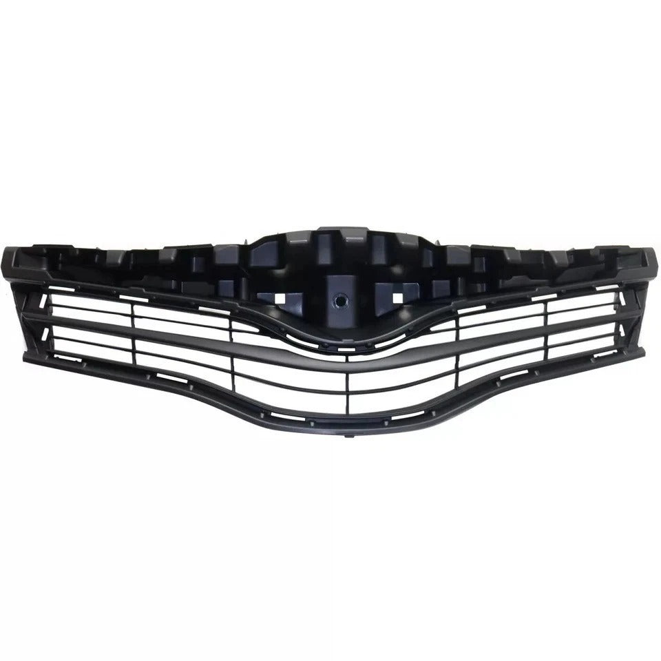 New Grille Assembly Textured Black Plastic For Toyota Yaris 2014 Front