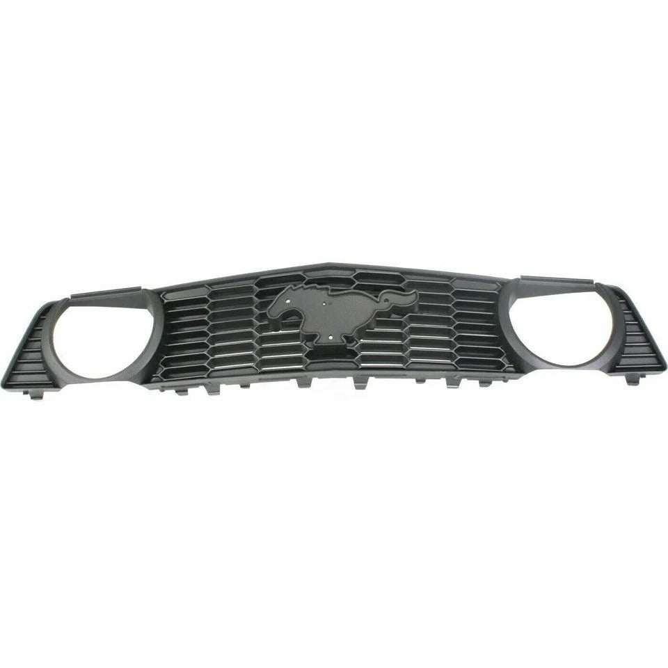 New Grille Assembly Textured Gray Plastic For Ford Mustang 2010-2012 Front FO1200516
