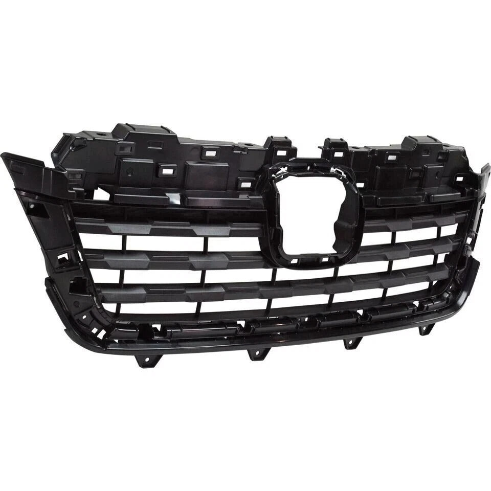 New Grille Black Plastic For Honda Ridgeline 2017-2020 Front 71121T6ZA01
