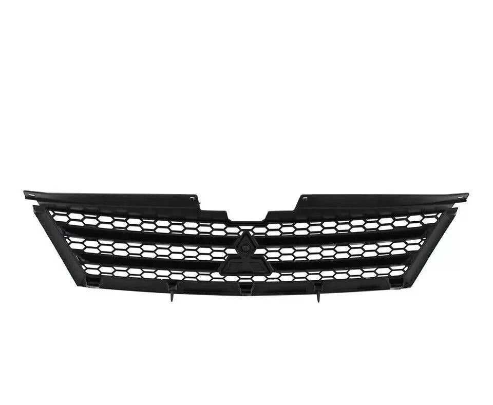 New Grille Black and Silver For 2007-2009 Mitsubishi Outlander Front Plastic MI1200257