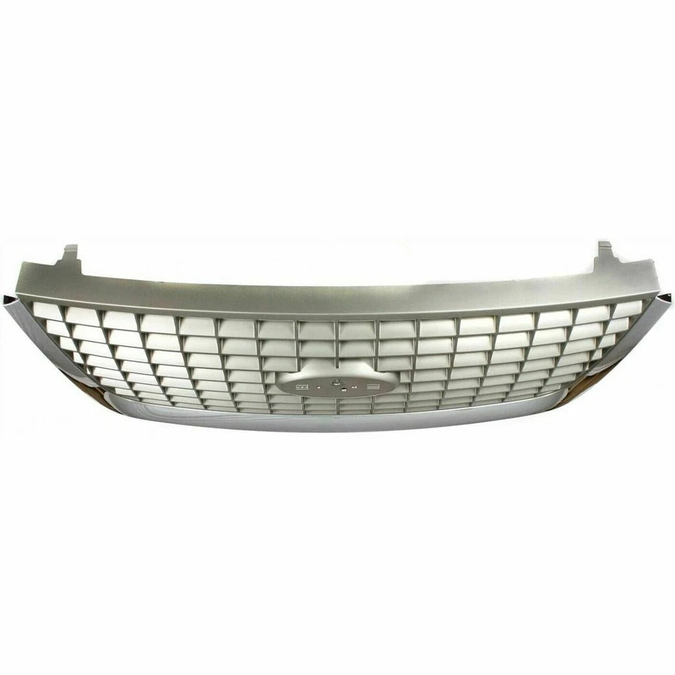 New Grille Chrome For 2003 2004 2005 06 Ford Expedition Front Plastic FO1200400